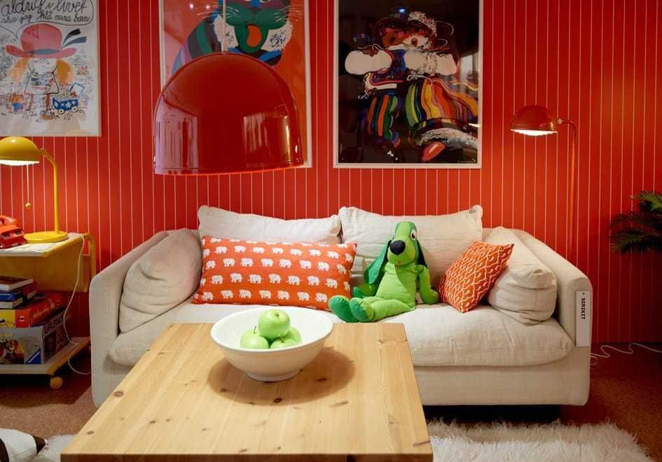 Sofy IKEA "SIRIKIT", K. Mobring, 2szt. sprężyny, vintage