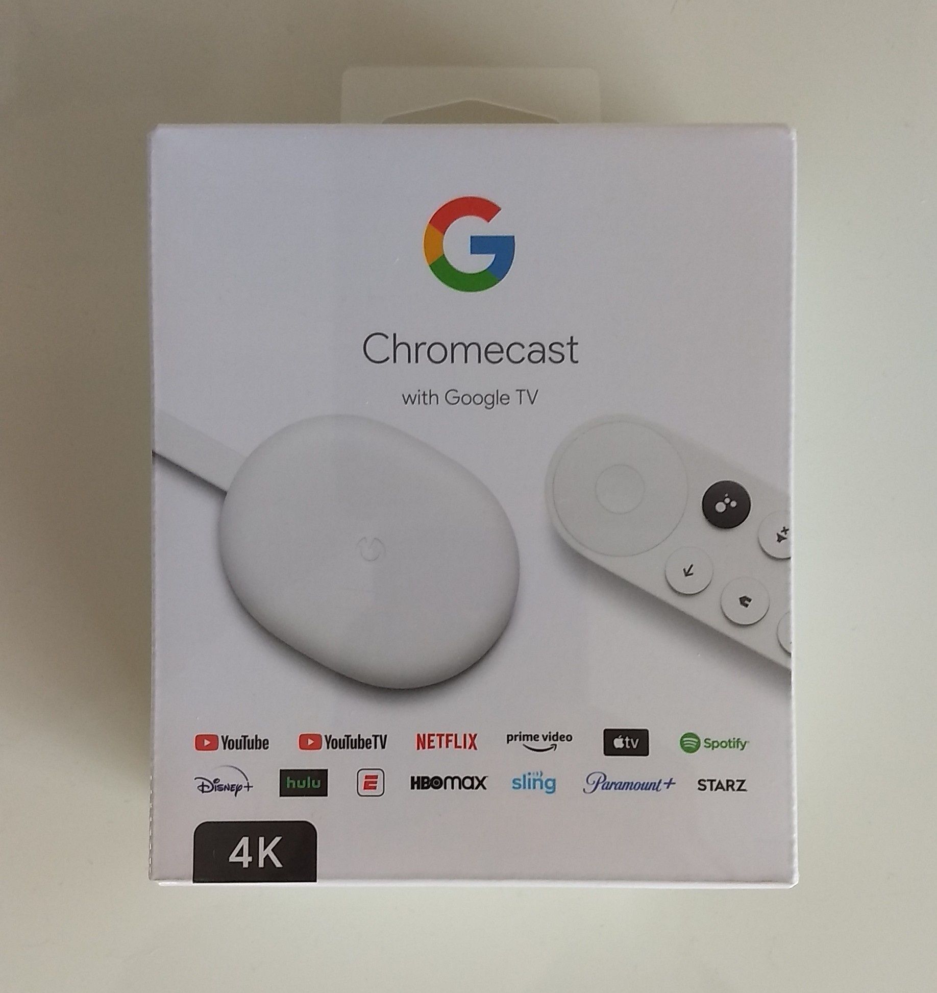 Google Chromecast 4k with Google TV приставка Хромкаст гугл тв нов