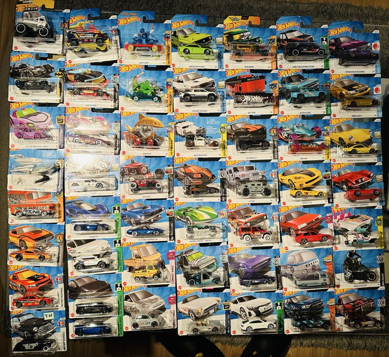 Hot wheels 2024 pełna kolekcja 262 sztuki Samochodziki Resoraki