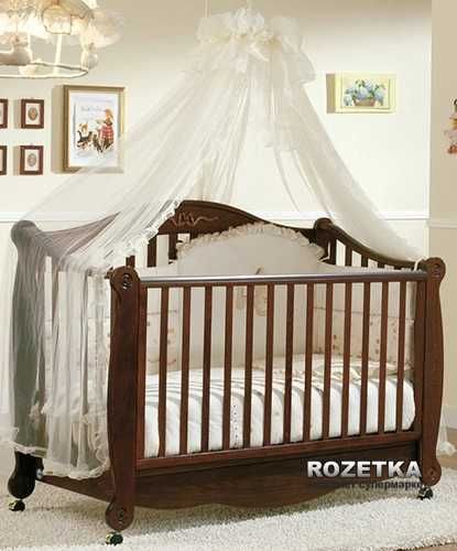 Дитяче ліжечко Pali Rigoletto DarkWalnut дитяче ліжко дівчаче хлопчаче