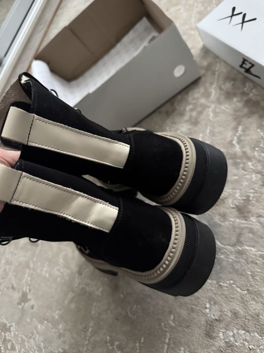 Черевики жіночі натуральна шкіра , натуральний замш 40 розмір