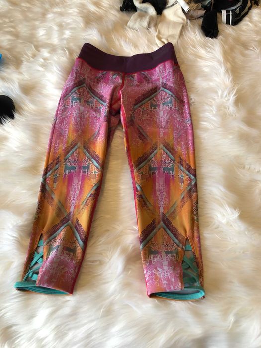 calcas ginasio leggins tamanho s tons rosa usa pro