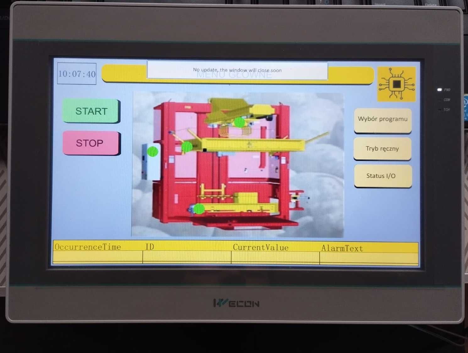 Serwis automatyki, maszyn przemysłowych, robotów KUKA KAWASAKI