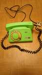 Telefon retro stylowy.