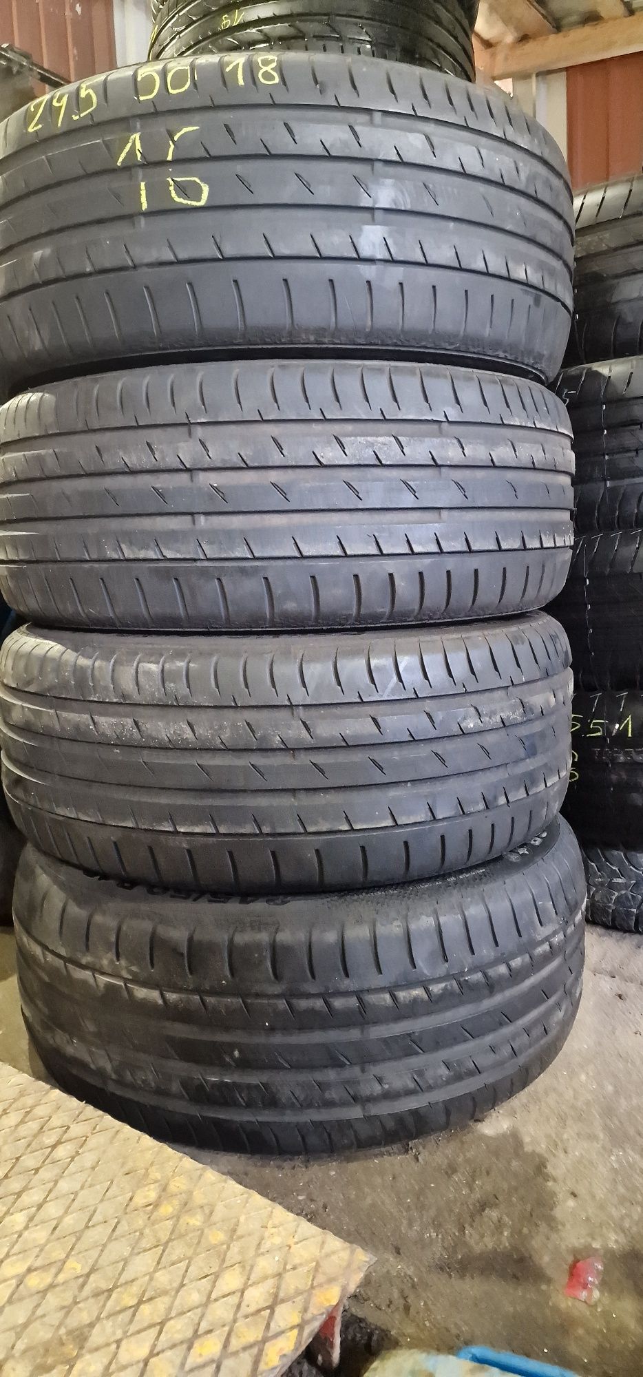 Opony Letnie Run-Flat R18 245/50-8mm-Montaż-Continental-Montaż