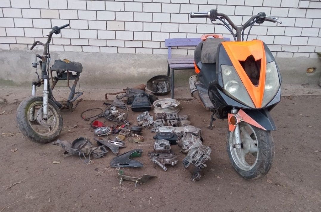 Запчастини китайських скутерів