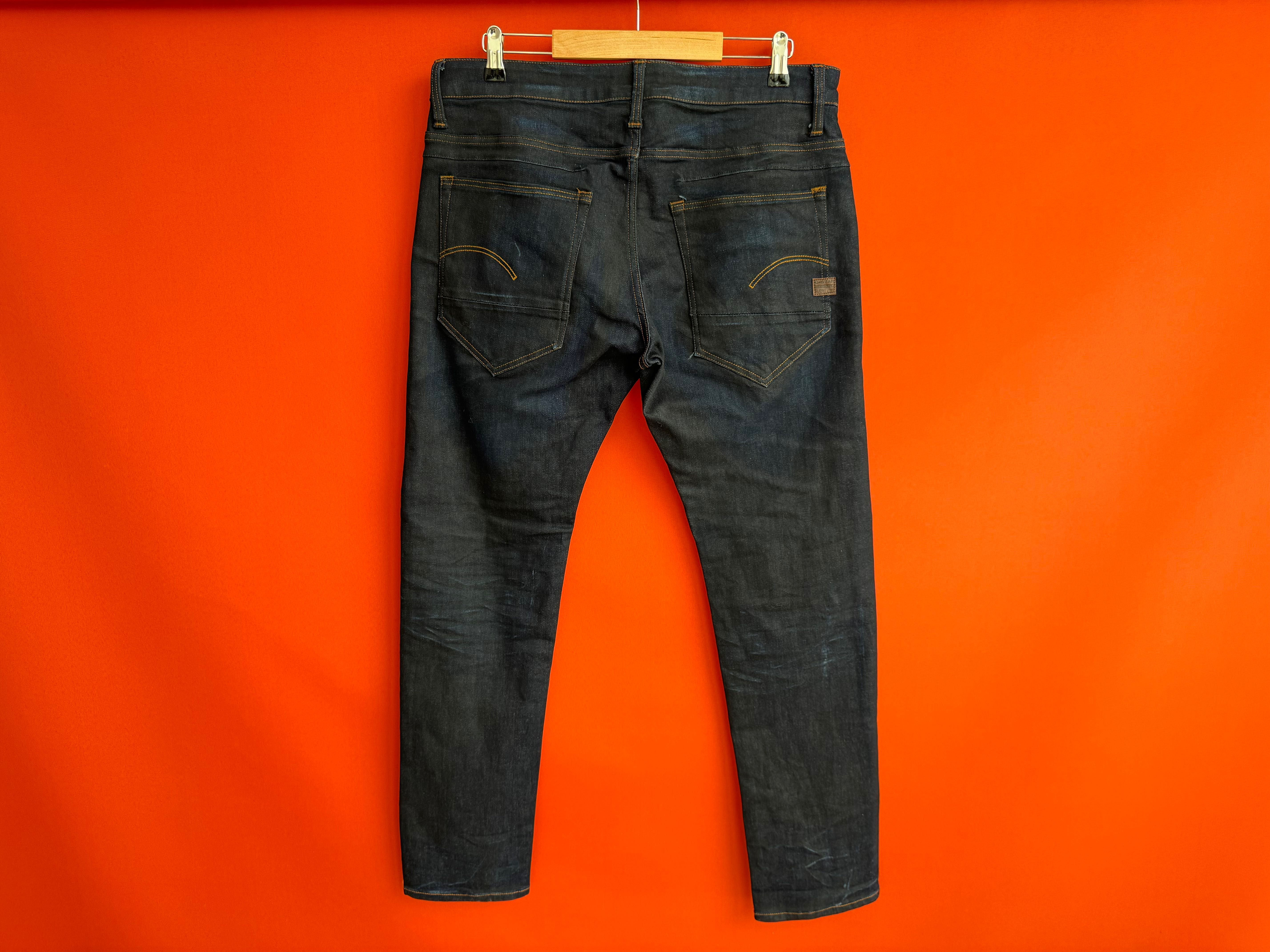 G-Star Raw D-Staq оригинал мужские джинсы штаны размер 33 34 Б У