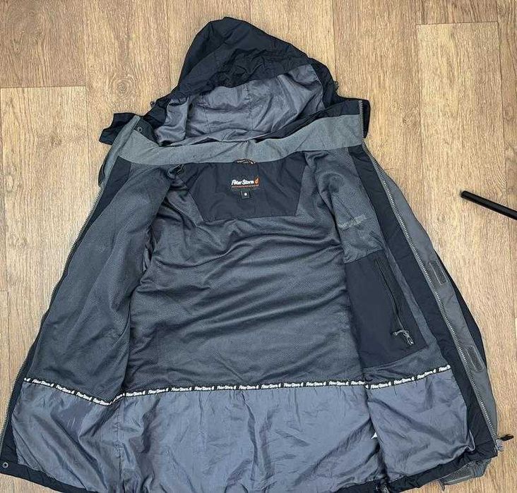 Вітровка peter storm shield чорна сіра чоловіча куртка осіння весняна