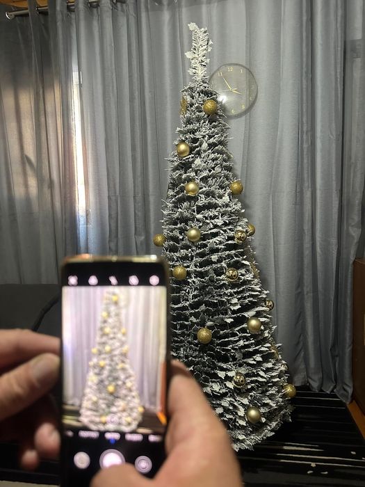 Arvore de natal 180 cm dobravel c/