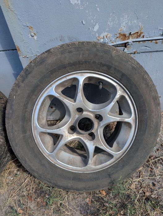 Диски 4× r13 на Dewoo Lanos