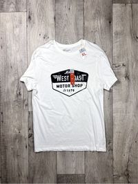 Primark футболка XL размер новая белая с принтом оригинал