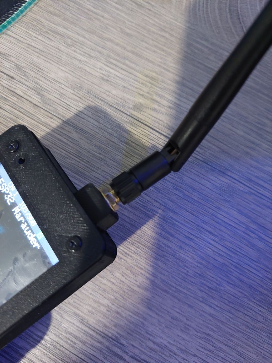 Maruder. ESP32 WiFi, Bluetooth