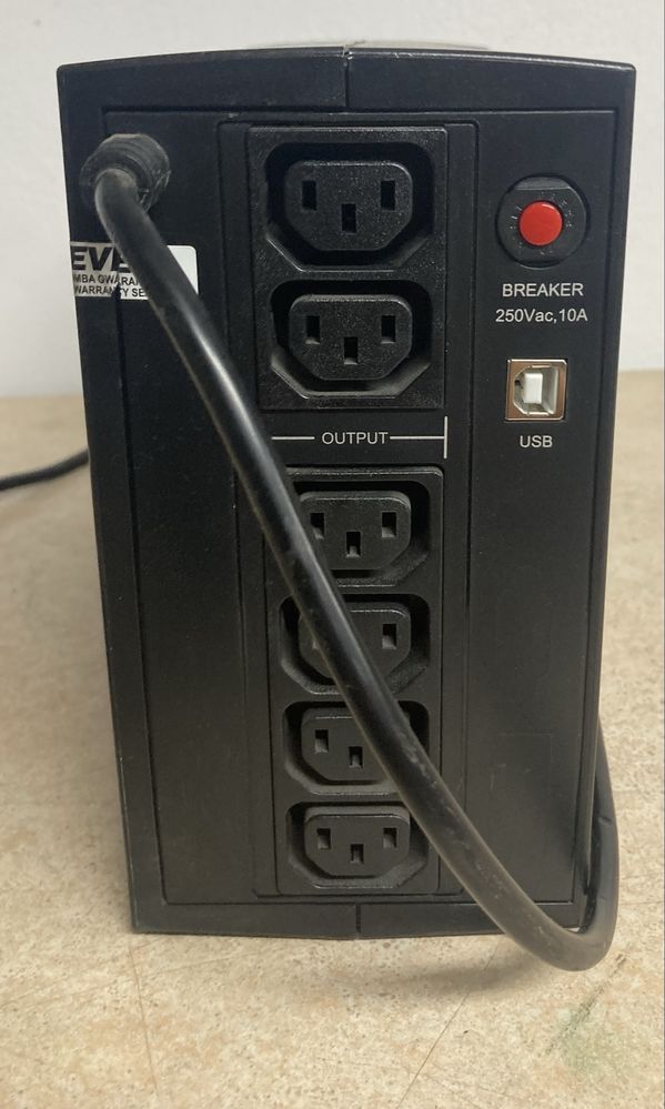 UPS zasilacz awaryjny EVER Duo 850 AVR
