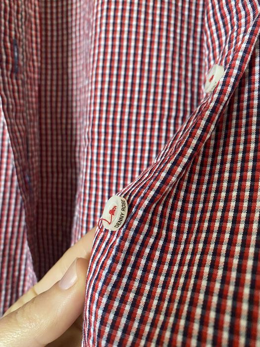 Camisa xadrez Denny rose tam M
