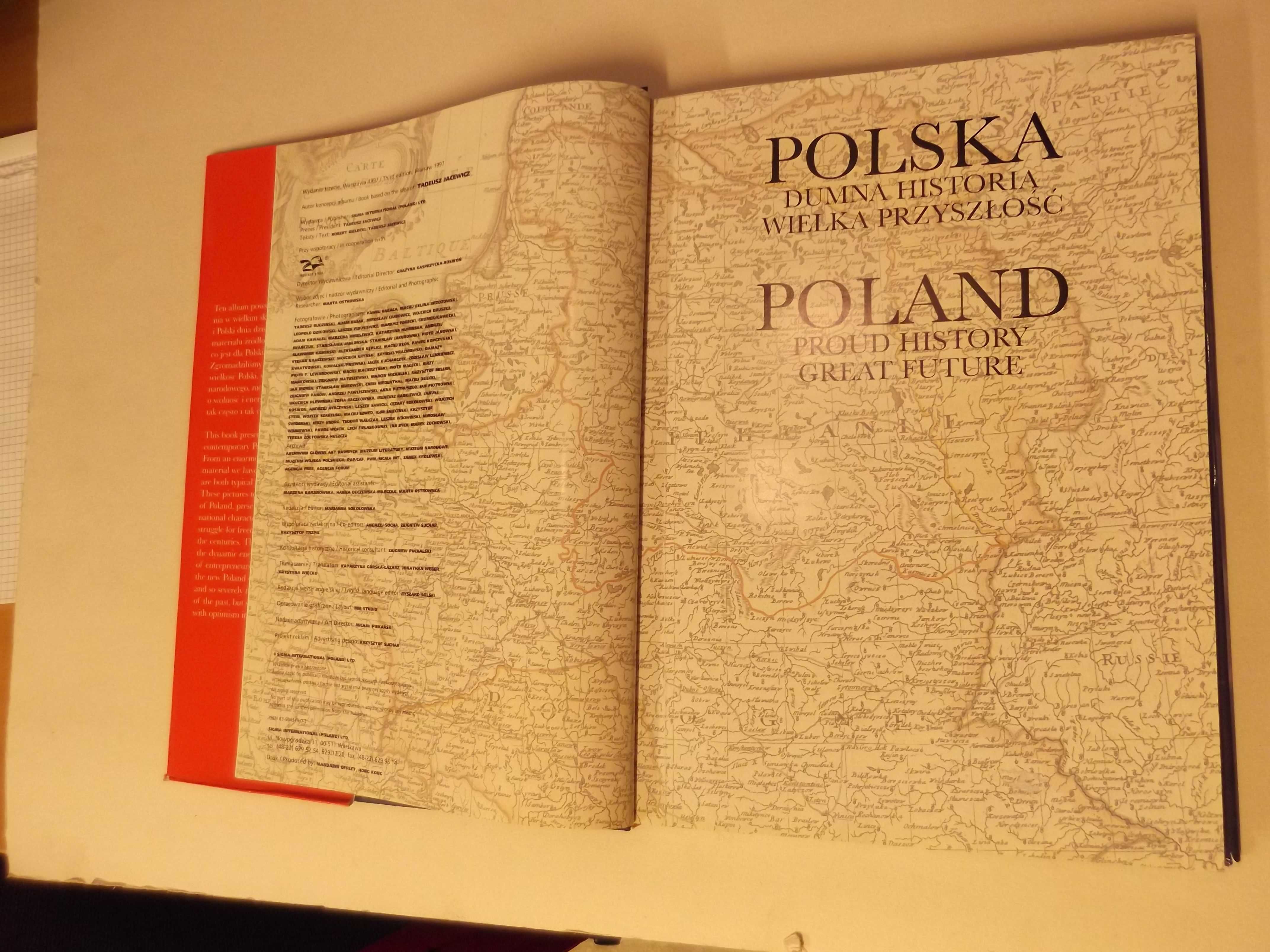 Album Historia Polski - Dumna Historia, Wielka Przyszłość, stan bdb