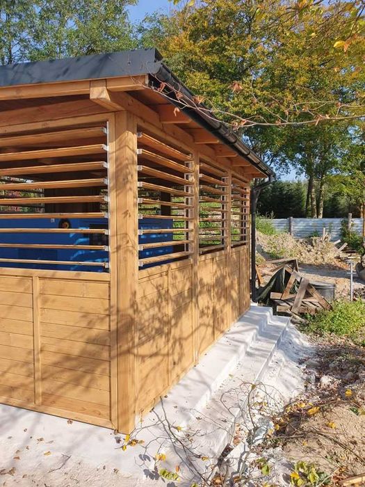 altana altanki altany ruchome żaluzje