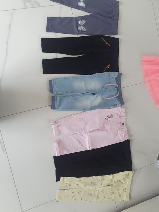 Spodnie Leginsy dziewczynka