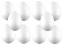 jajko jajka jaja styropianowe 10 cm 10 szt
