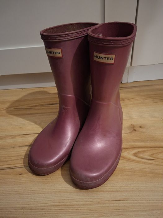 Różowe kalosze Hunter 32 / 33 - 21 cm