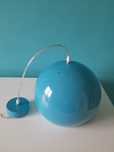 Lampa sufitowa metal turkus