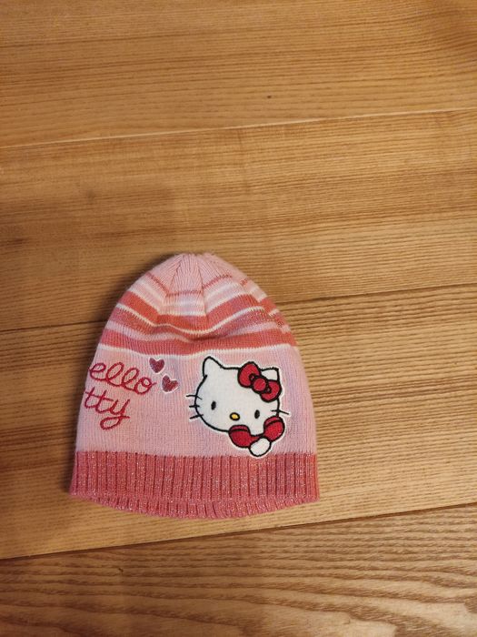 Czapka dla dziewczynki Hello Kitty 3- 6 miesięcy
