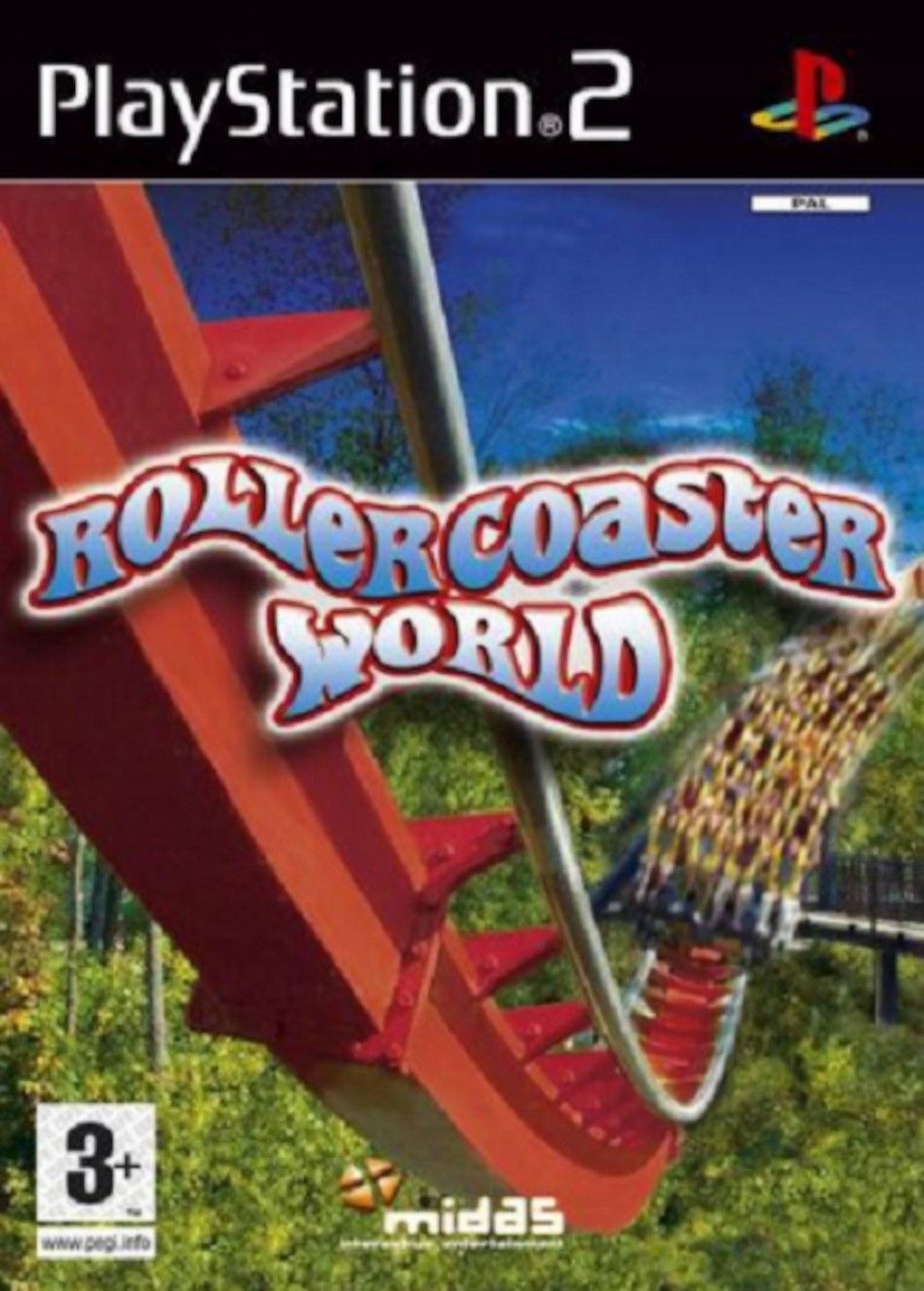 Rollercoaster World PS2 Uniblo Łódź