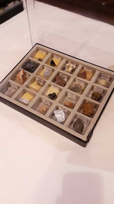 Coleção Minerais e Pedras preciosas