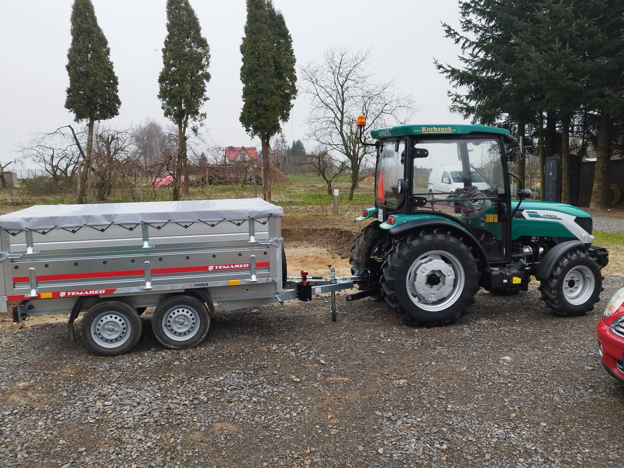 Przyczepa TEMARED TIPPER 2515/2 750Kg