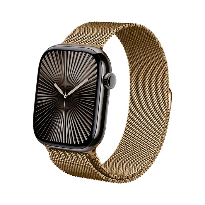 Pasek do Apple Watch 44/45/46/49 mm Stal Nierdzewna Crong Milano Steel