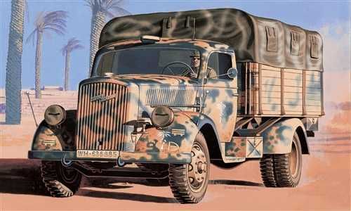 ITALERI 1/72 OPEL BLITZ niemiecka ciężarówka