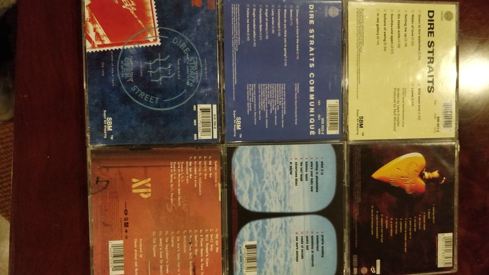 Dire Straits e Mark Knopfler cds