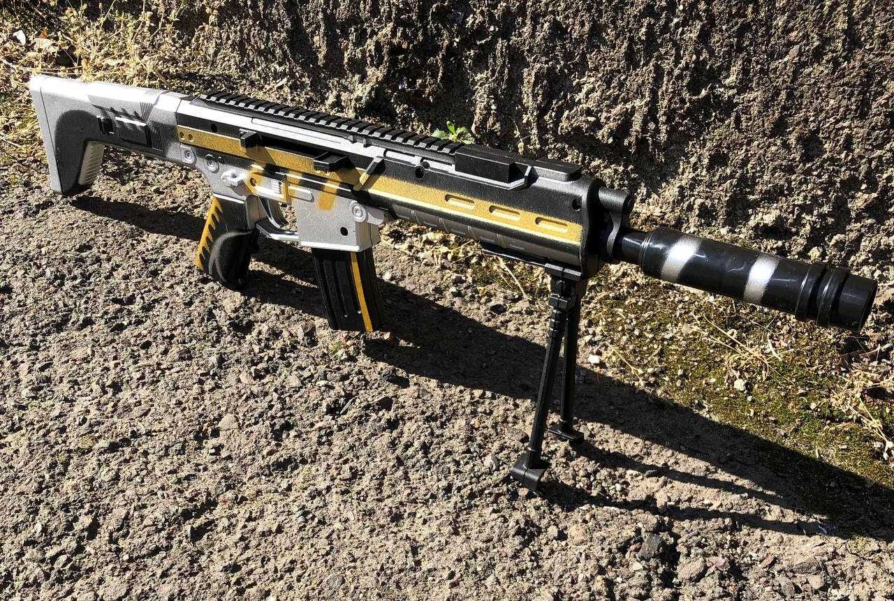 Снайперська гвинтівка AWM 43 см   в комплектi безпечнi кулi та снаряди