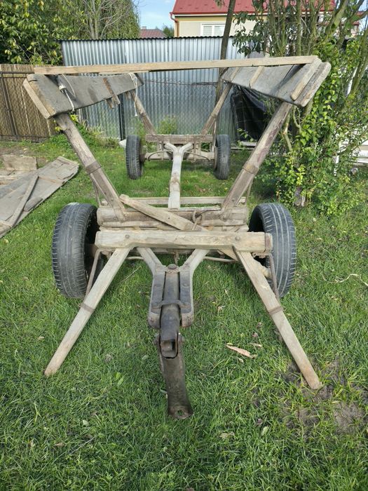 Wóz drewniany konny