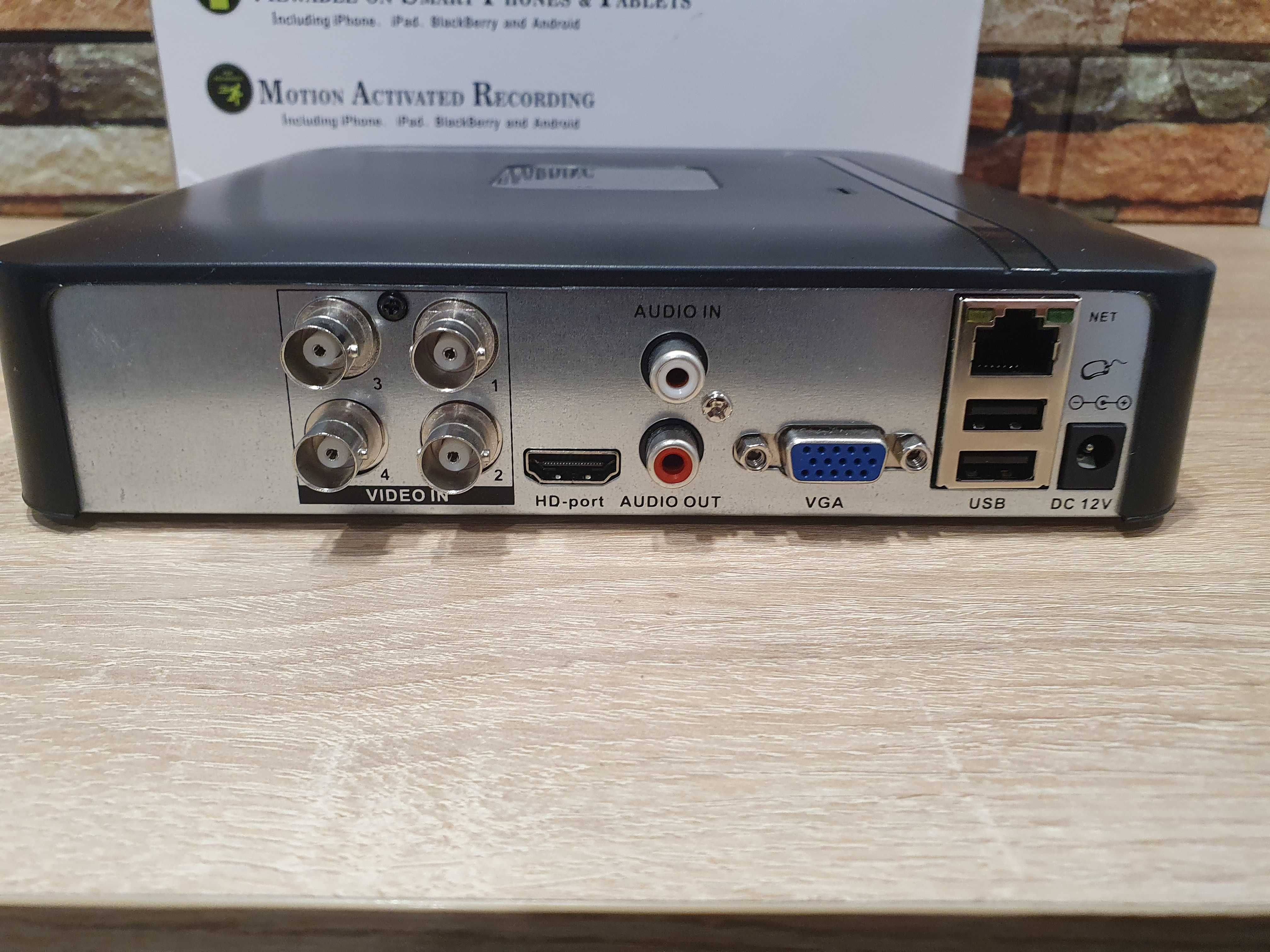 Rejestrator DVR A1004LME H.265 | 4-kanałowy Monitoring | P2P | PC/MAC