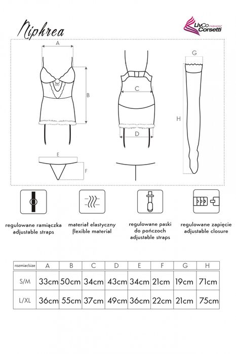 Strój Mikołajki Niphrea LiviaCorsetti