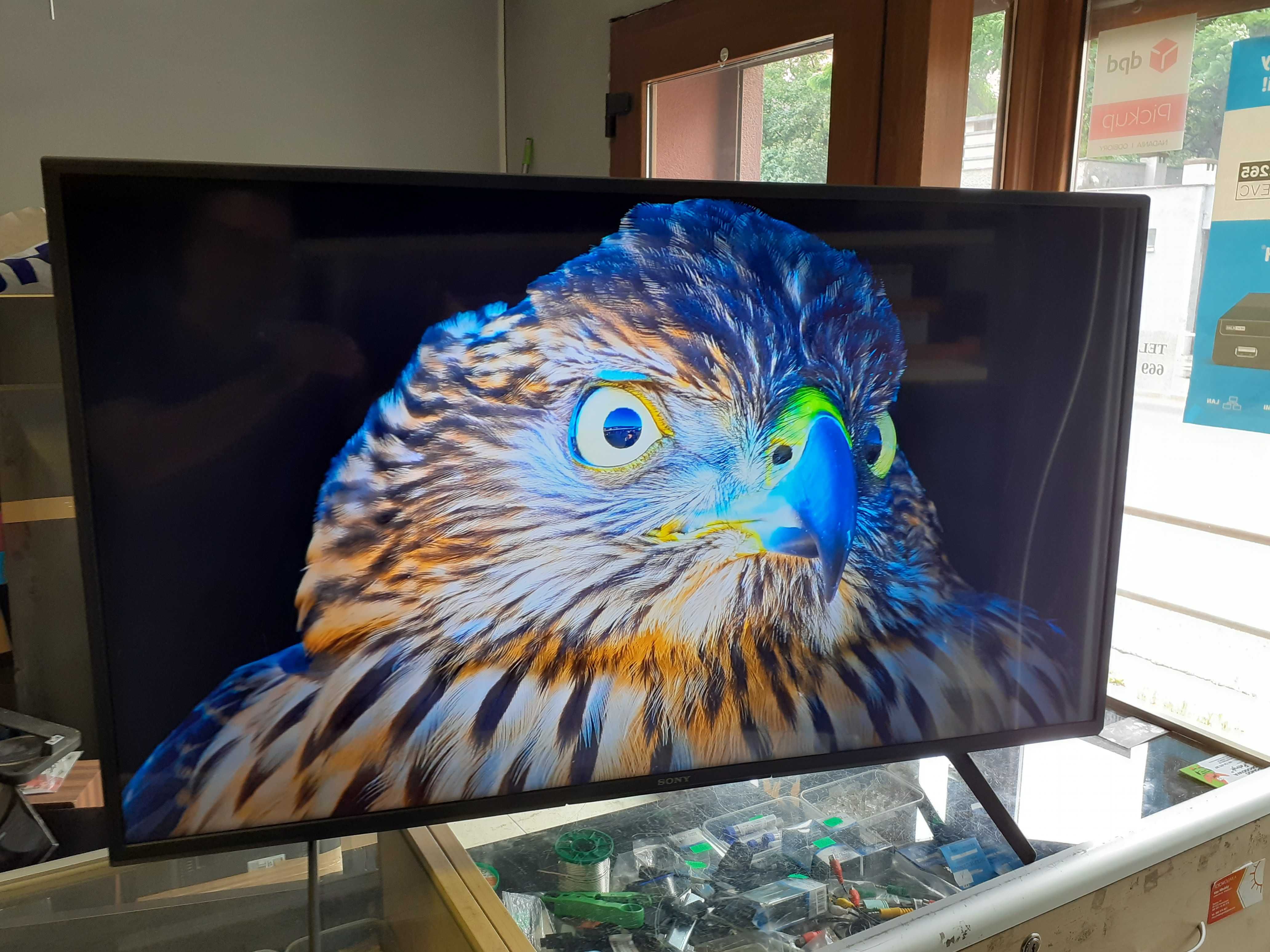 telewizor smart sony kd-43x80j wifi youtube netflix 4k uhd i hdr t-2