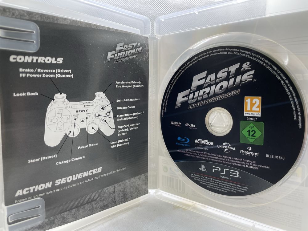 Fast & Furious Showdown PS3 Szybcy i Wściekli PlayStation