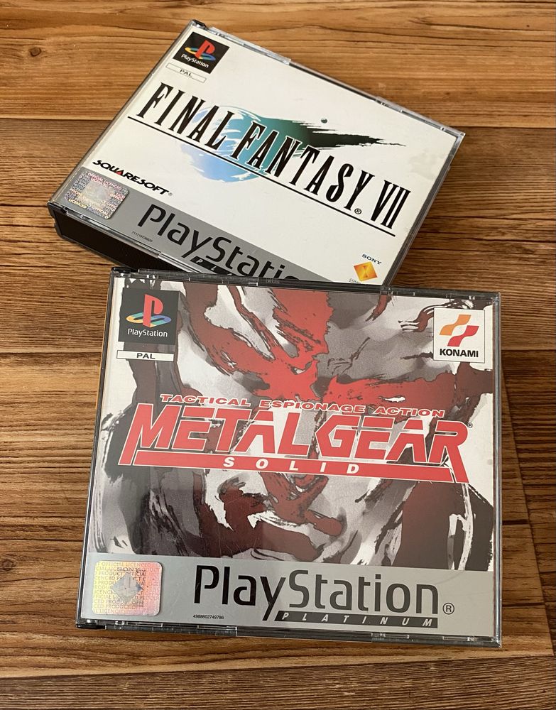 Sony PlayStation: MGS, Final Fantasy, Harry Potter, Rayman, Tekken 3