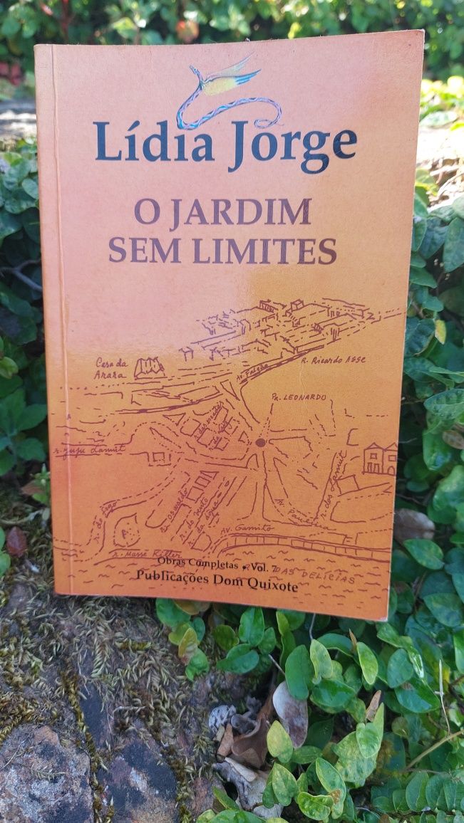 Livro "O Jardim sem Limites" de Lídia Jorge