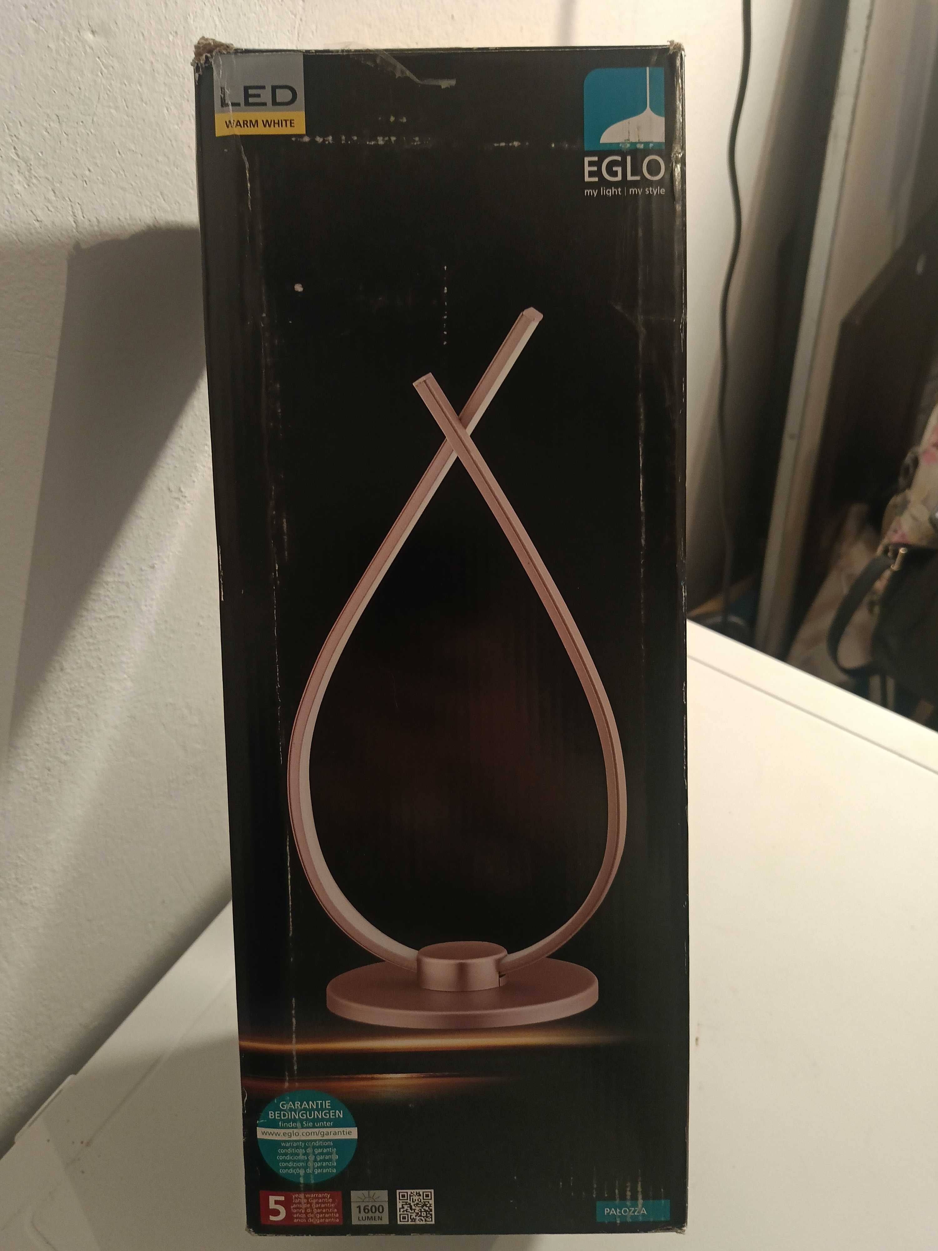 PALOZZA Lampa stołowa różowe złoto, złoto - 38cm -  97364 EGLO