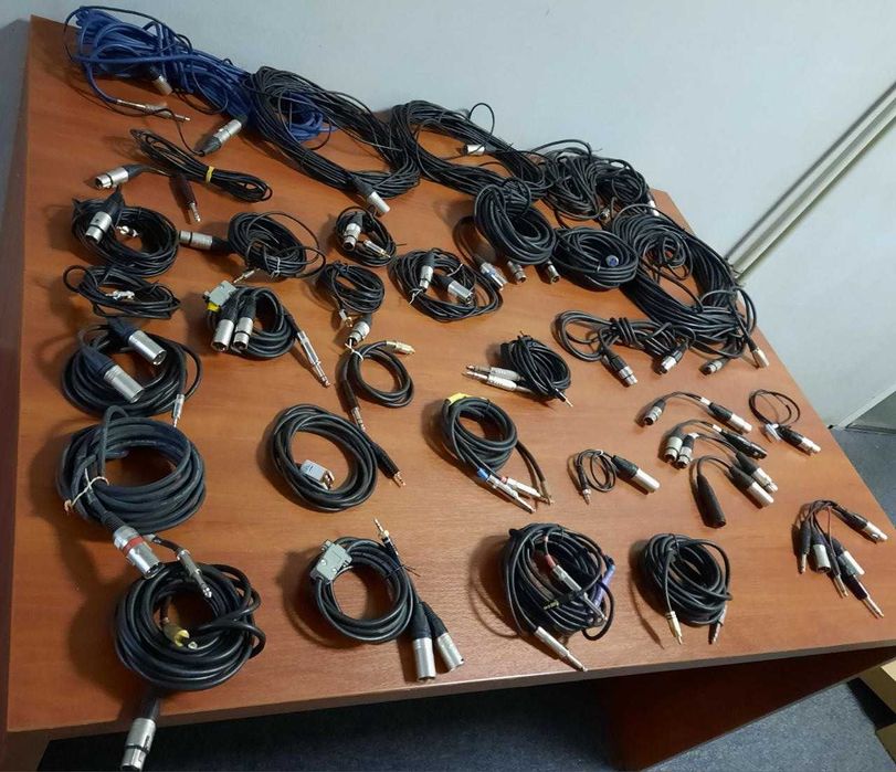 Студійні професійні дроти (аудіо, відео)