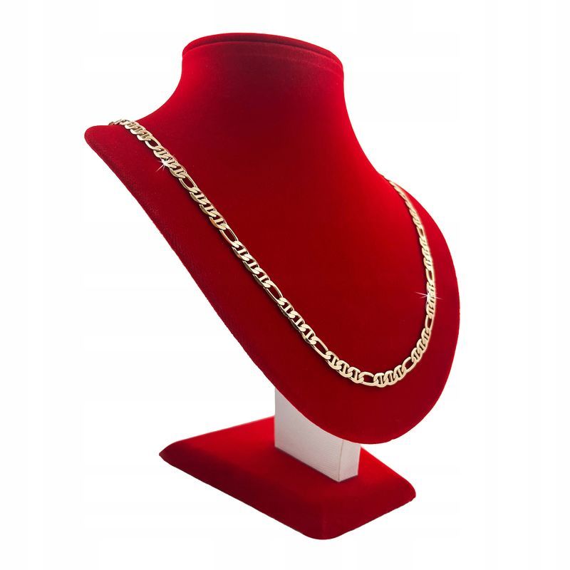 Łańcuszek Złoty Męski Gucci 60cm/5,8mm Stal Chirurgiczna Prezent Dla N