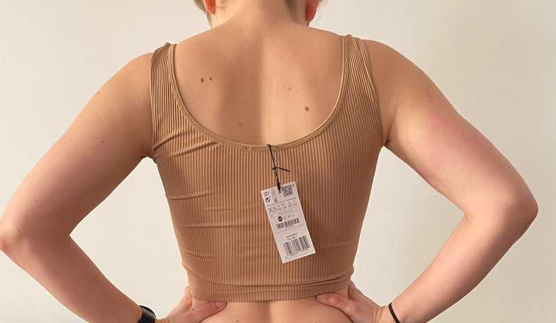 Crop top Stradivarius