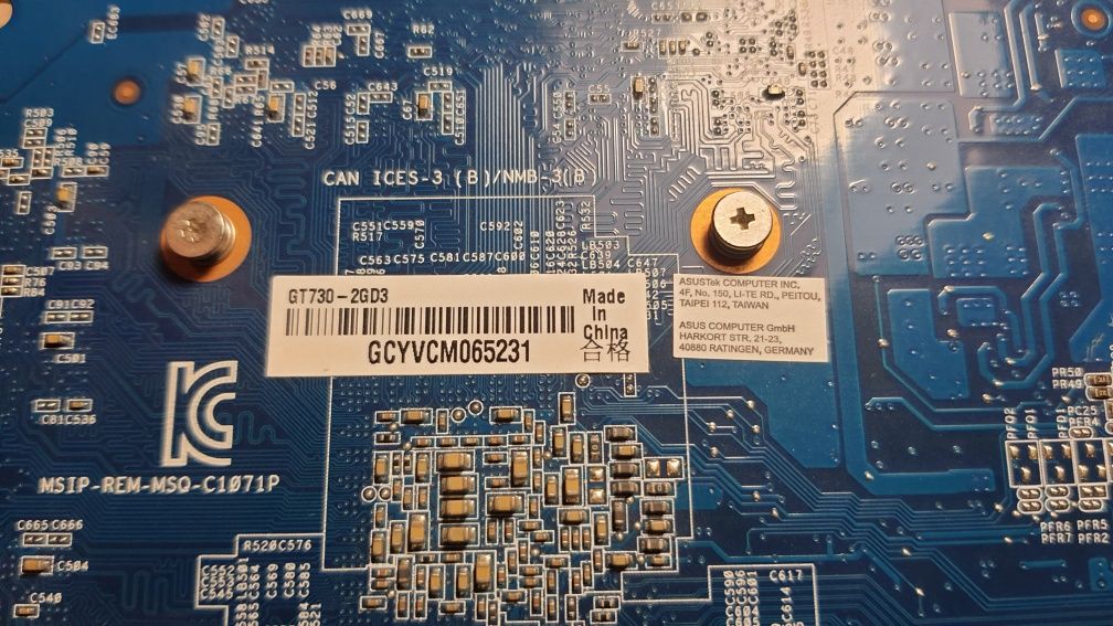 Відеокарта Asus GeForce GT 730 2GB GDDR3