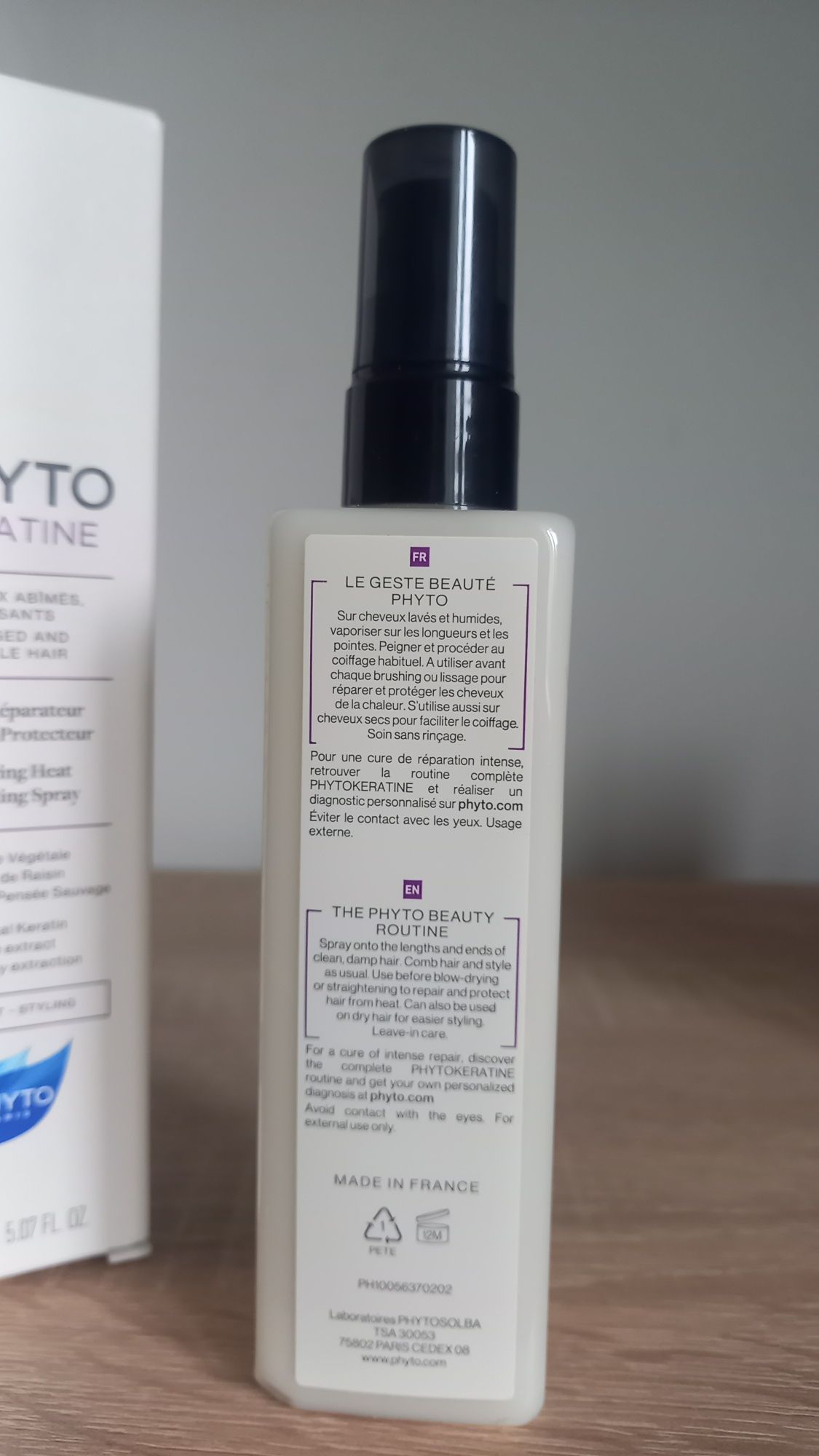 Phyto Paris Phyto Phytokeratine Termoochonny Spray Odbudowujący 150Ml