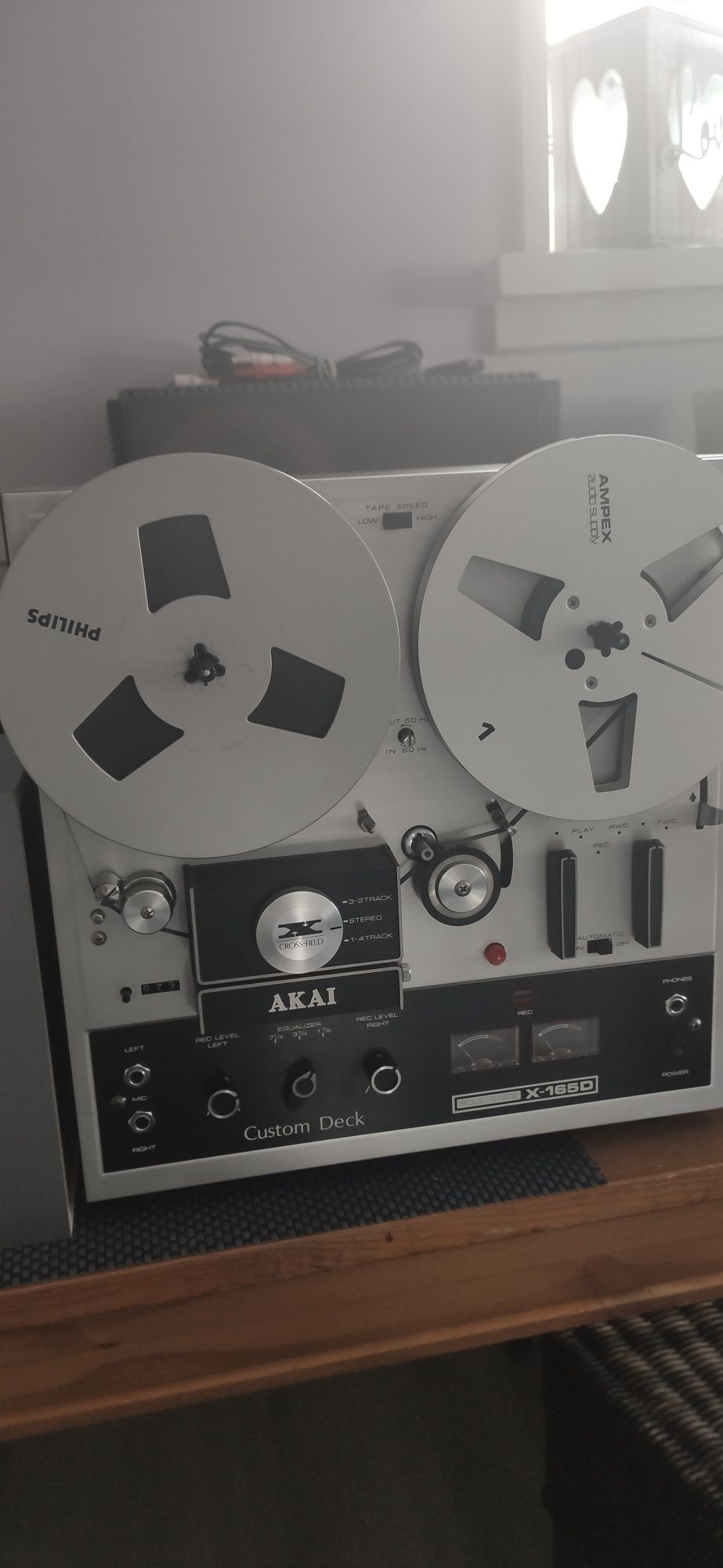 Magnetofon szpulowy Akai X-165D