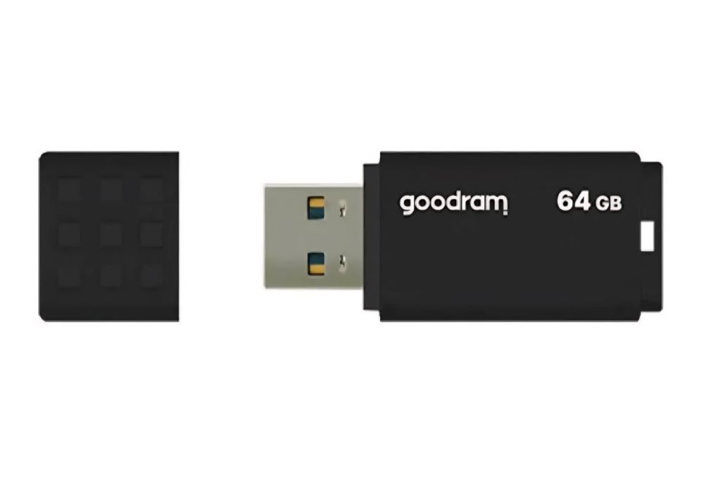 Pendrive 64Gb - czarny - nowy