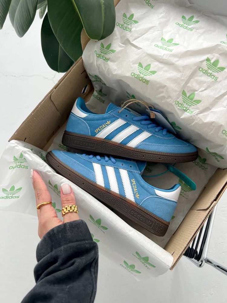 Жіночі кросівки Adidas Spezial Blue | адідас спешиал