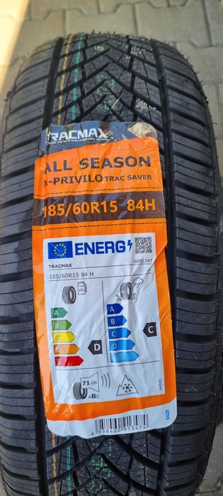 Nowe opony całoroczne TRACMAX TRAC SAVER AS01 185/60R15 84H