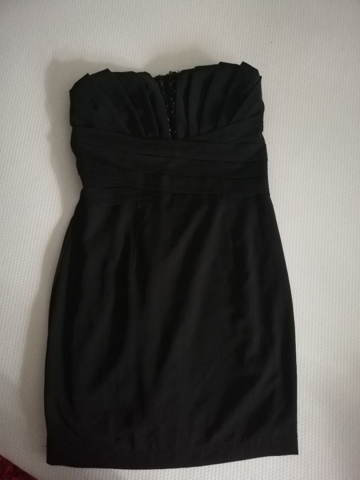 sukienka gorsetowa s 36 Forever 21 mała czarna gorsetowa s 36